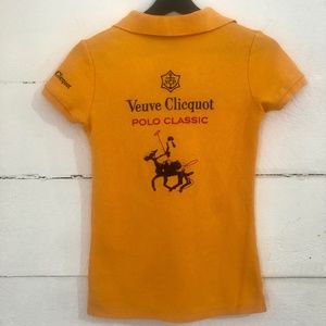 Veuve Clicquot Polo Classic Shirt, Small, Luxury, Gol, Tennis, Collar